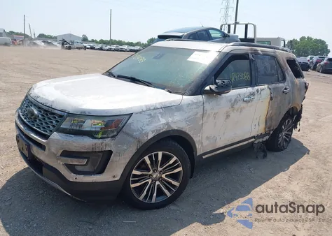 2016 Ford Explorer Platinum from USA, damaged, VIN 1FM5K8HT1GGC31323
